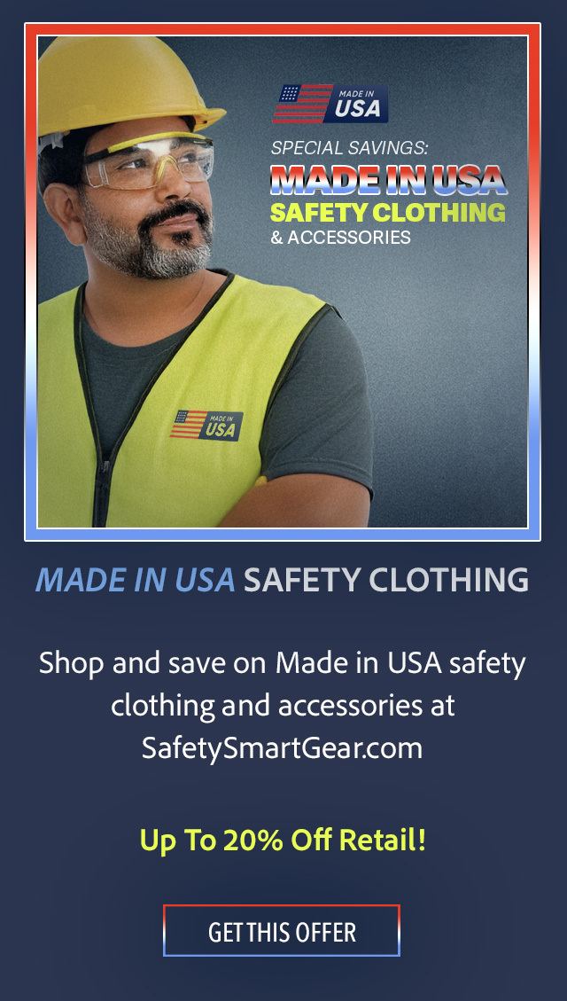 Made in USA Safety Clothing