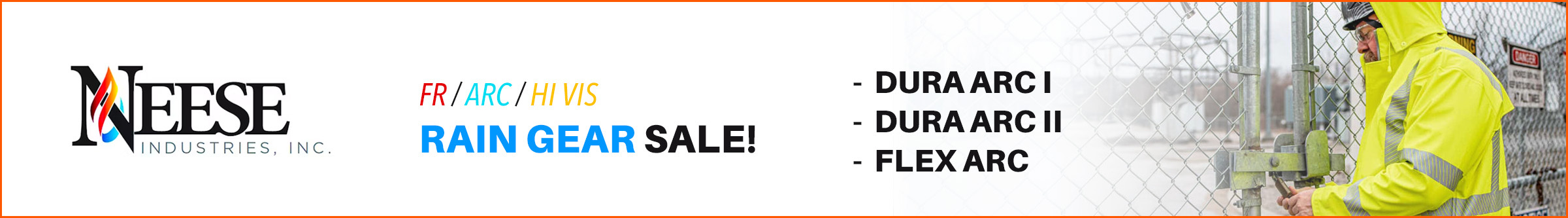 Neese FR Rain Gear Sale