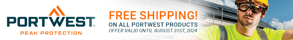 Get Free Shipping on Portwest Products