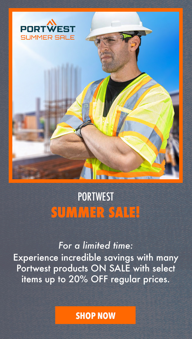 Portwest Summer Sale