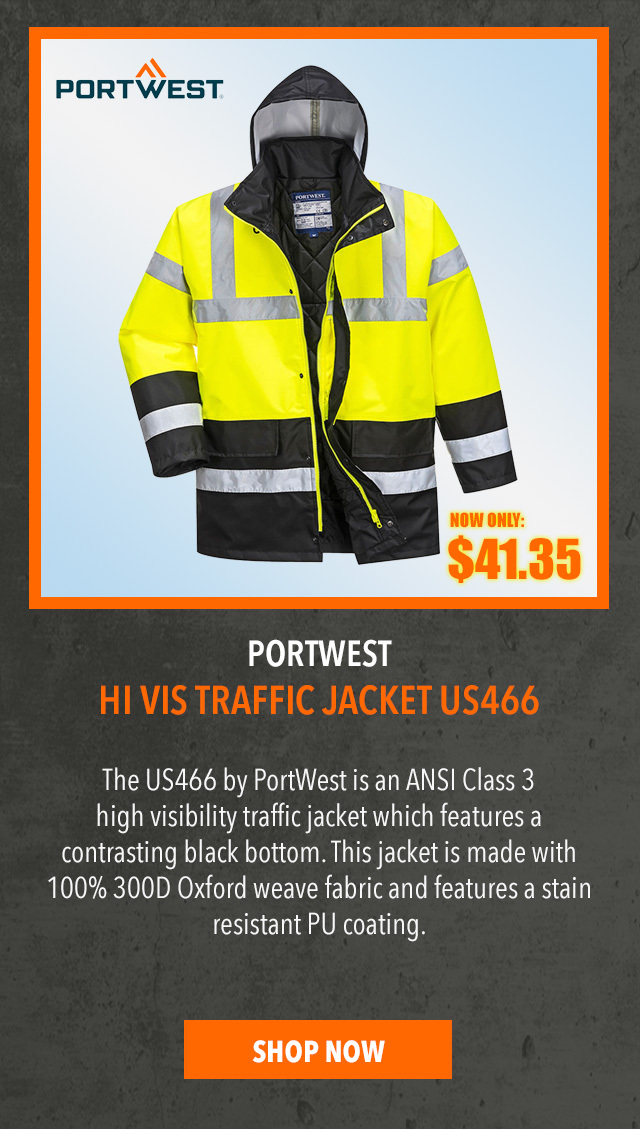 PortWest Traffic Jacket US466