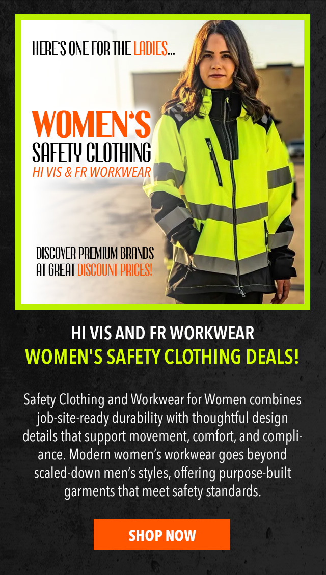 Women's Safety Clothing Deals