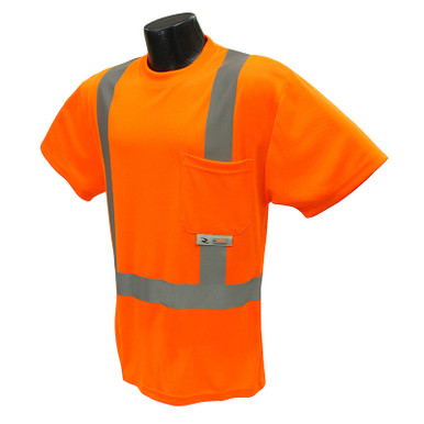 Radians Class 2 Hi Vis Orange Moisture Wicking T-Shirt ST11-2POS