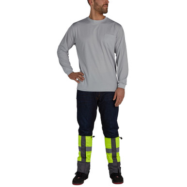 Utility Pro Non-ANSI Hi Vis Leg Gaiters with Perimeter Insect Guard and ...