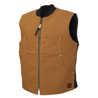 トップス YOKE QUILTING PADDED VEST YOKE QUILTING PADDED VEST [BLACK] - Fresh Service NECESSARY