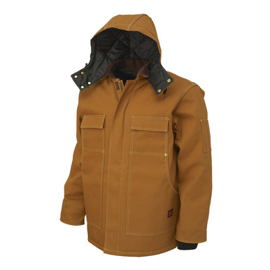 Tough Duck Premium Hooded Duck Bomber Jacket WJ34