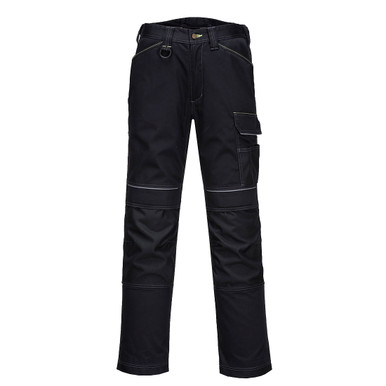 PortWest PW3 Work Pants Zoom Gray-Black T601