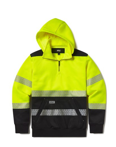 MAX Apparel Class 3 Quarter-Zip Hooded Sweatshirt MAX652