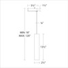 WAC | H-PD2020-930-BK/GL | H-PD2020-930-BK/GL