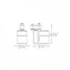 WAC | L-1035F-840-WT | L-1035F-840-WT