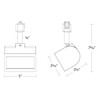 WAC | L-3020W-CS-WT | L-3020W-CS-WT