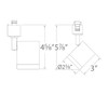 WAC | L-8010-CS-BK | L-8010-CS-BK