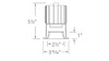 WAC | R2SD2T-S930-WT | R2SD2T-S930-WT