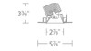 WAC | R3ARAL-S830-WT | R3ARAL-S830-WT