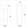 WAC | WS-W42016-BK/GO | WS-W42016-BK/GO