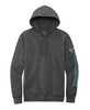 Heathered Charcoal Geller Lighting Supply Pullover  Fleece Hoodie with Subtle Sleeve Logo Heathered Charcoal Geller Lighting Supply Pullover  Fleece Hoodie with Subtle Sleeve Logo
