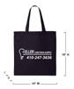 Black Geller Lighting Supply Canvas Tote Bag