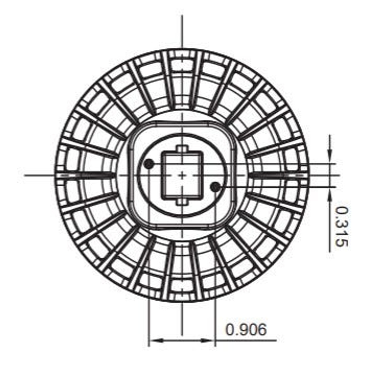 Halco | 82160 | PLT17V-840-BYP-2P-LED