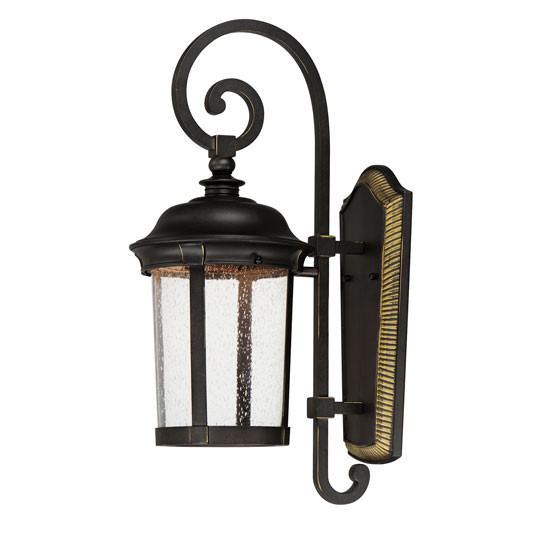 Maxim 55024CDBZ Dover LED Outdoor Wall Lantern