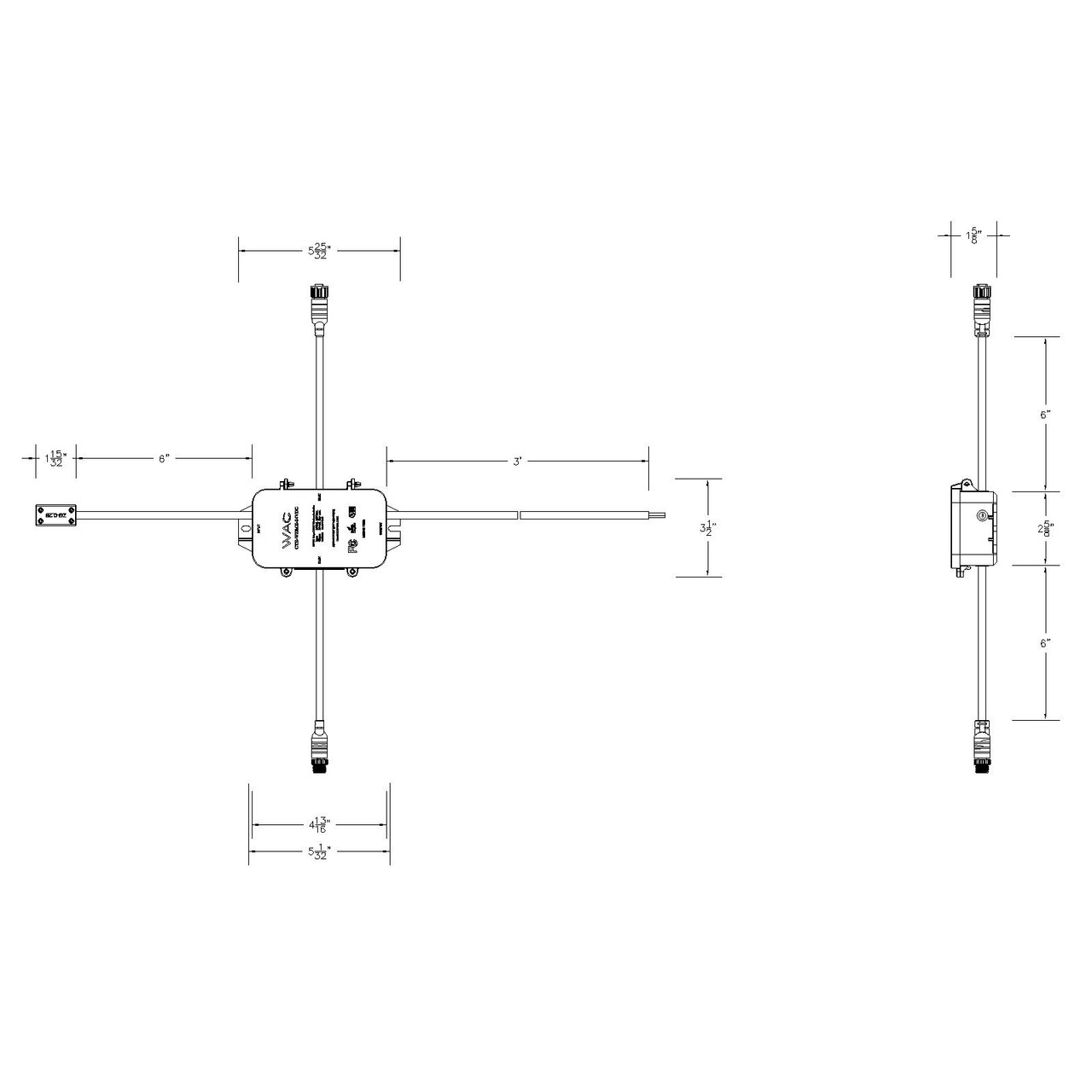 WAC | CTR-WDMX-24VDC | CTR-WDMX-24VDC