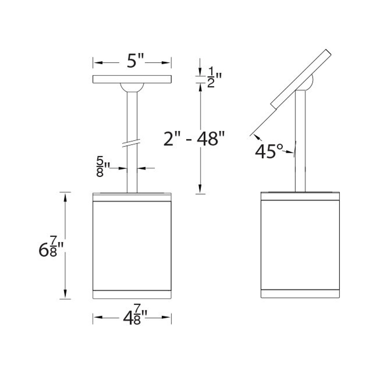 WAC | DS-PD05-S-CC-BK | DS-PD05-S-CC-BK