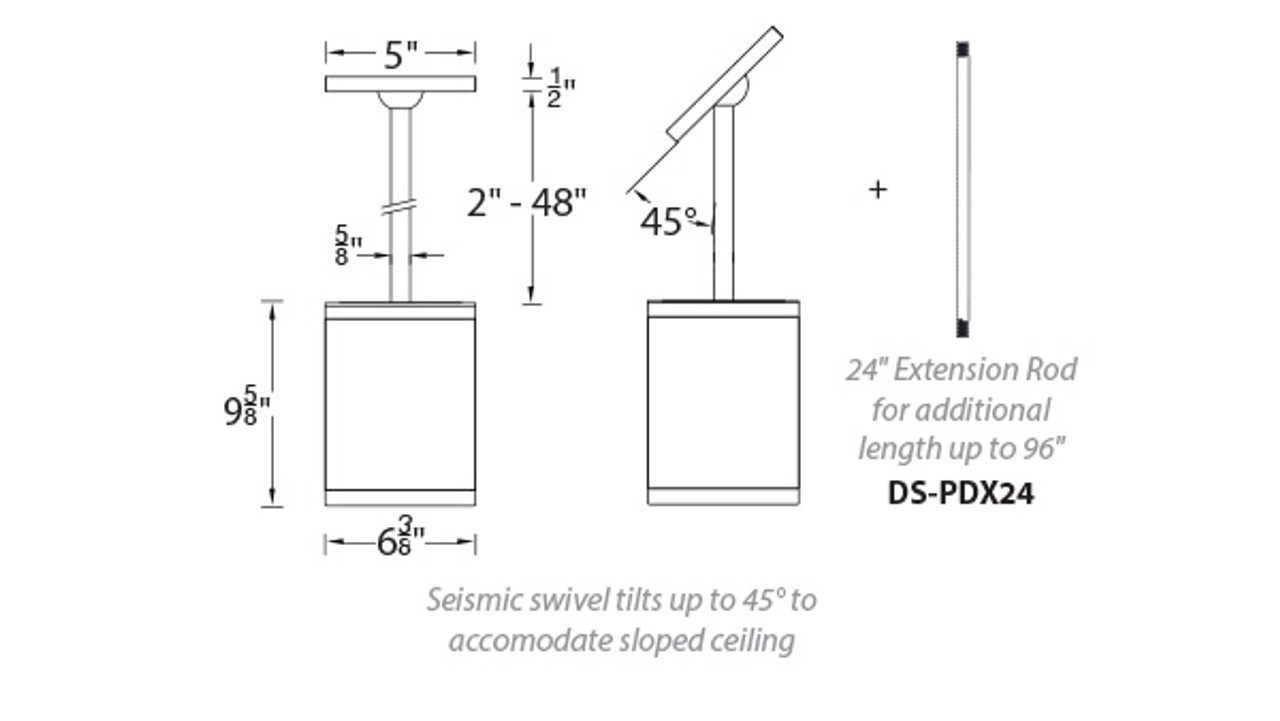 WAC | DS-PD06-N27-BK | DS-PD06-N27-BK WAC | DS-PD06-N27-BK | DS-PD06-N27-BK