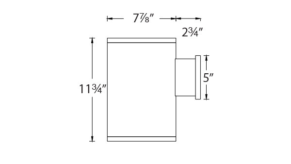 WAC | DS-WS0834-N40S-BZ | DS-WS0834-N40S-BZ