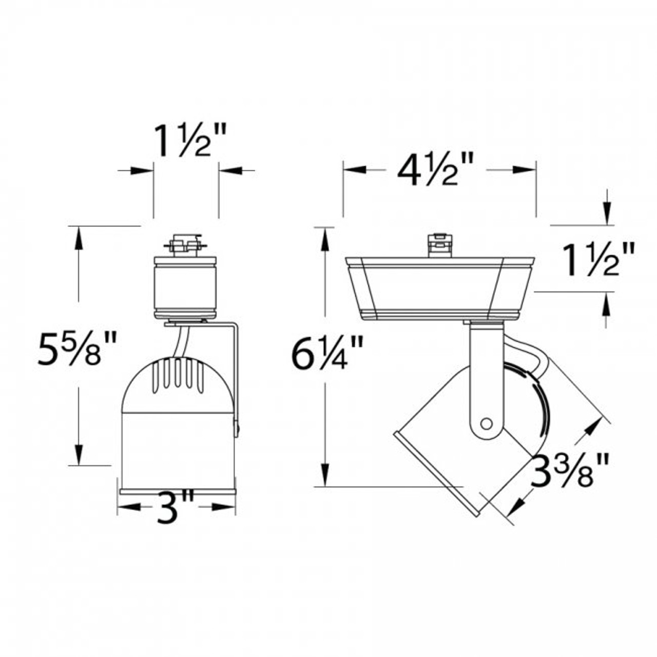 WAC | HHT-808LED-BK | HHT-808LED-BK