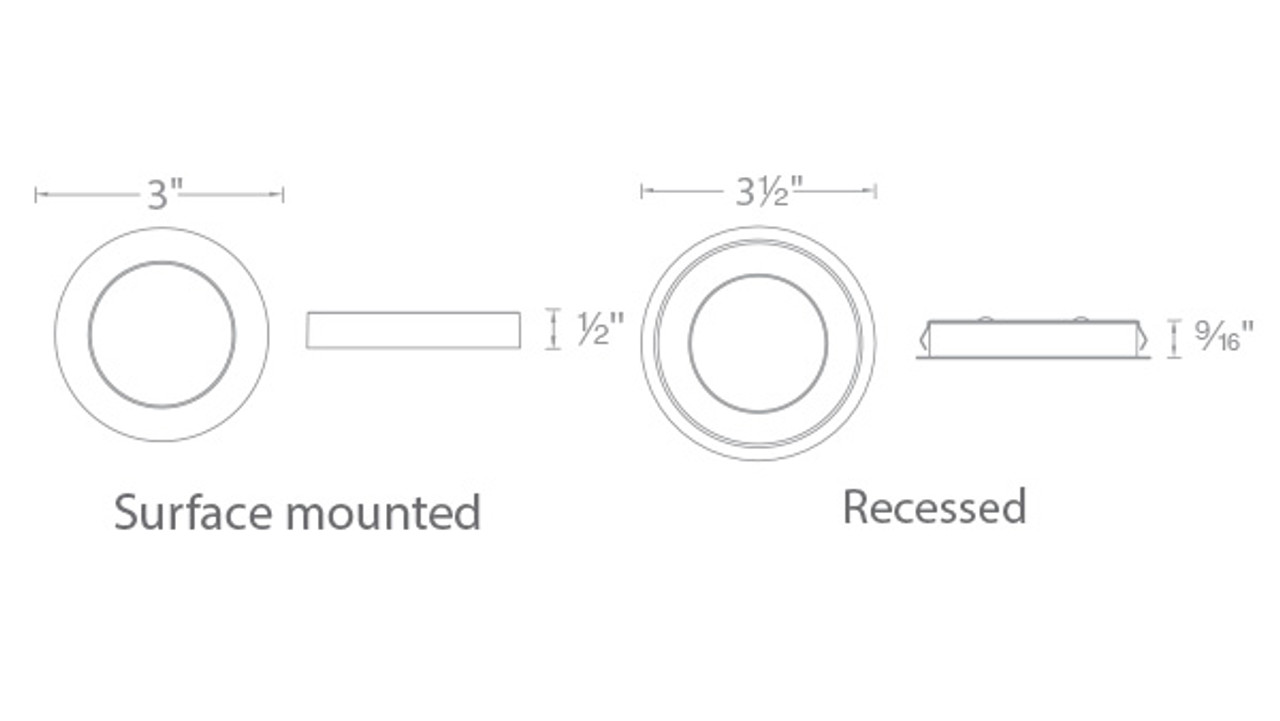 WAC | HR-LED90-30-WT | HR-LED90-30-WT