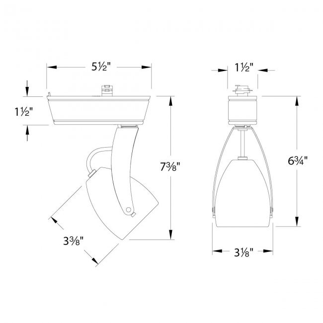 WAC | L-LED810S-27-BK | L-LED810S-27-BK