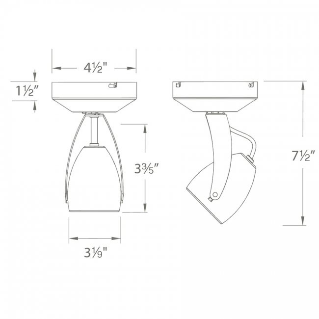 WAC | MO-LED810F-930-BK | MO-LED810F-930-BK