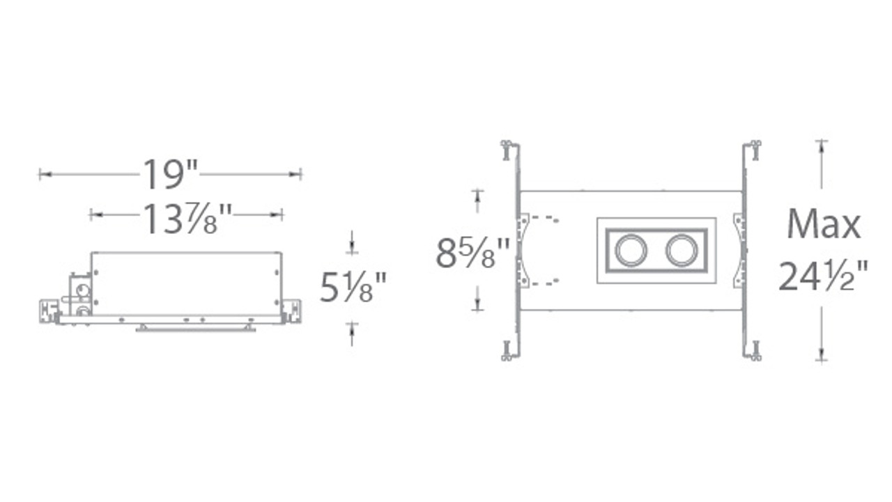 WAC | MT-3LD211NA-W935BK | MT-3LD211NA-W935BK