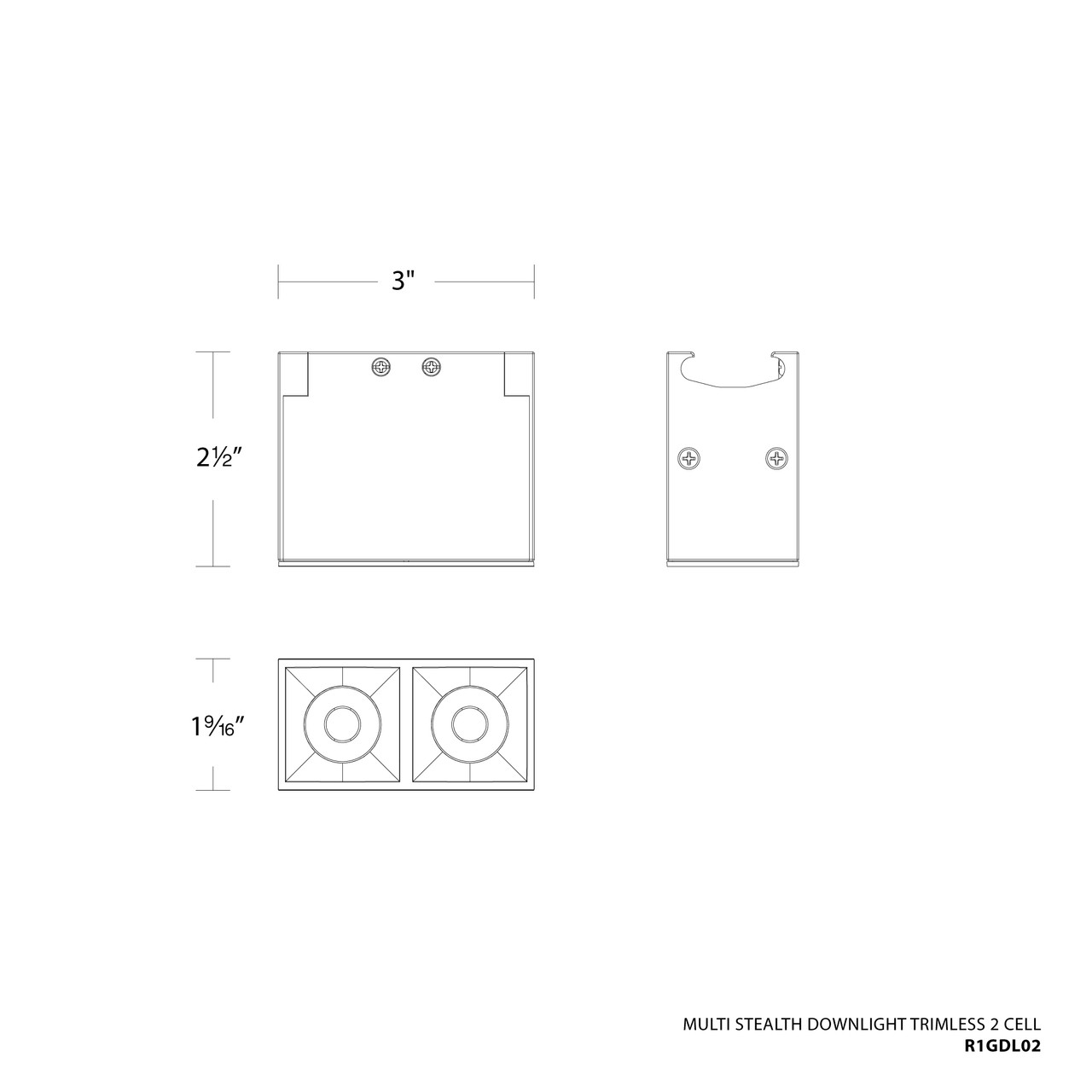 WAC | R1GDL02-N940-HZ | R1GDL02-N940-HZ
