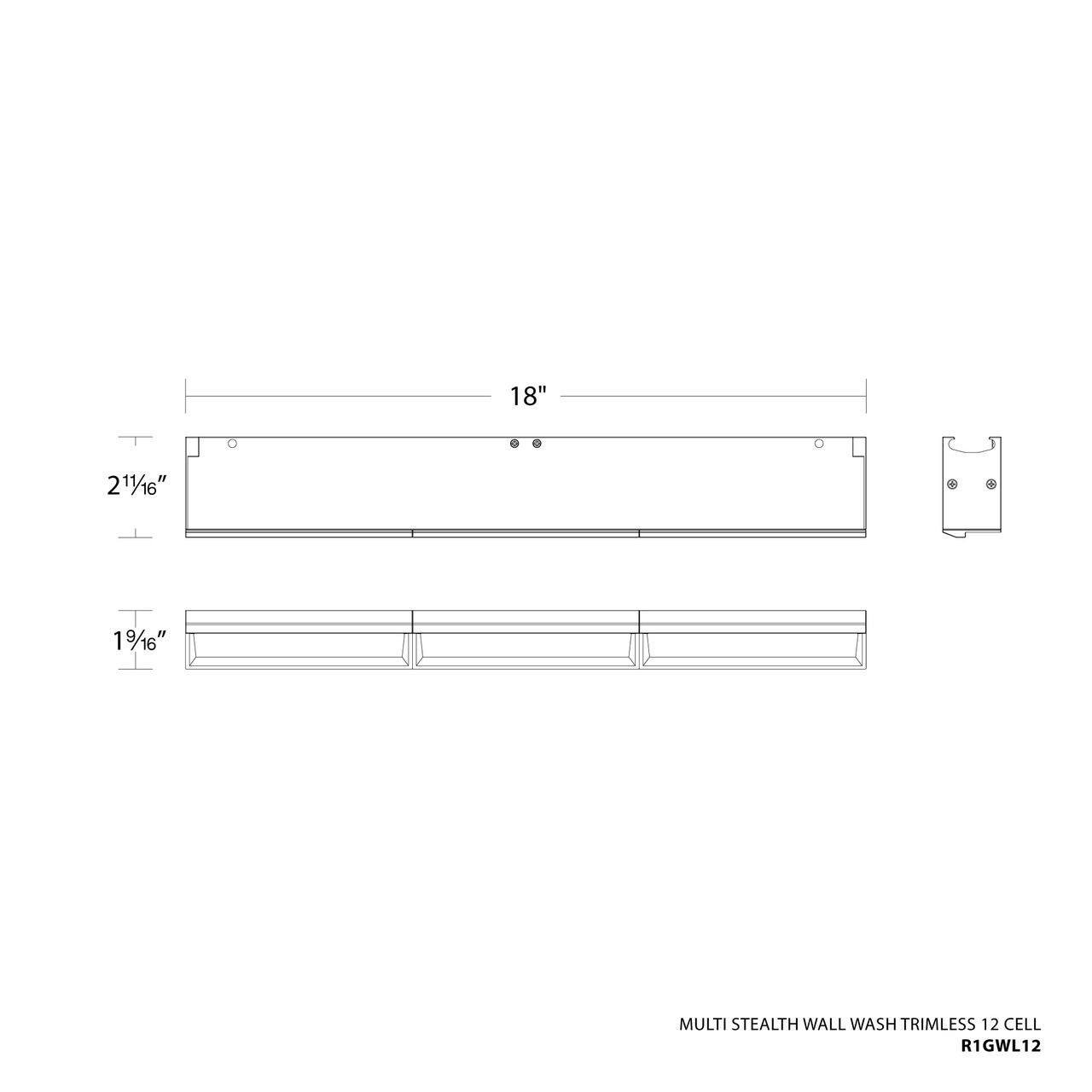 WAC | R1GWL12-A930-WT | R1GWL12-A930-WT