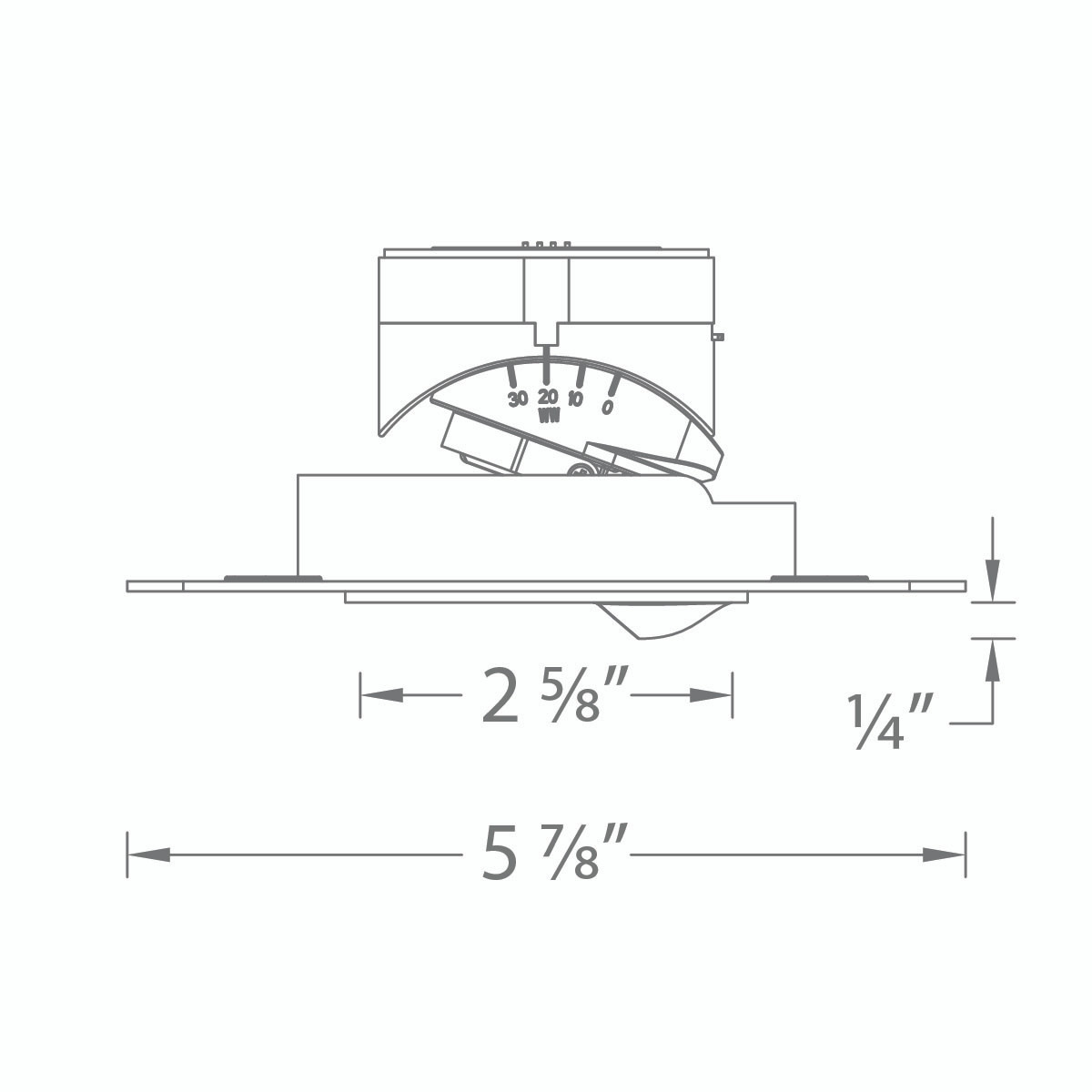 WAC | R2ARWL-A827-BKWT | R2ARWL-A827-BKWT
