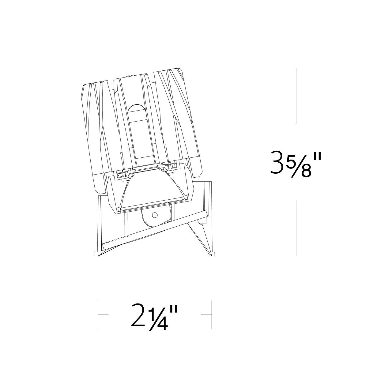 WAC | R2FSW1L-WD-BK | R2FSW1L-WD-BK