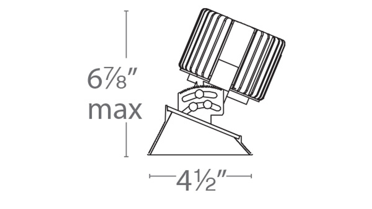 WAC | R4RAL-S827-HZ | R4RAL-S827-HZ