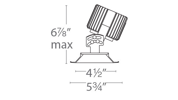 WAC | R4SAT-F830-HZ | R4SAT-F830-HZ