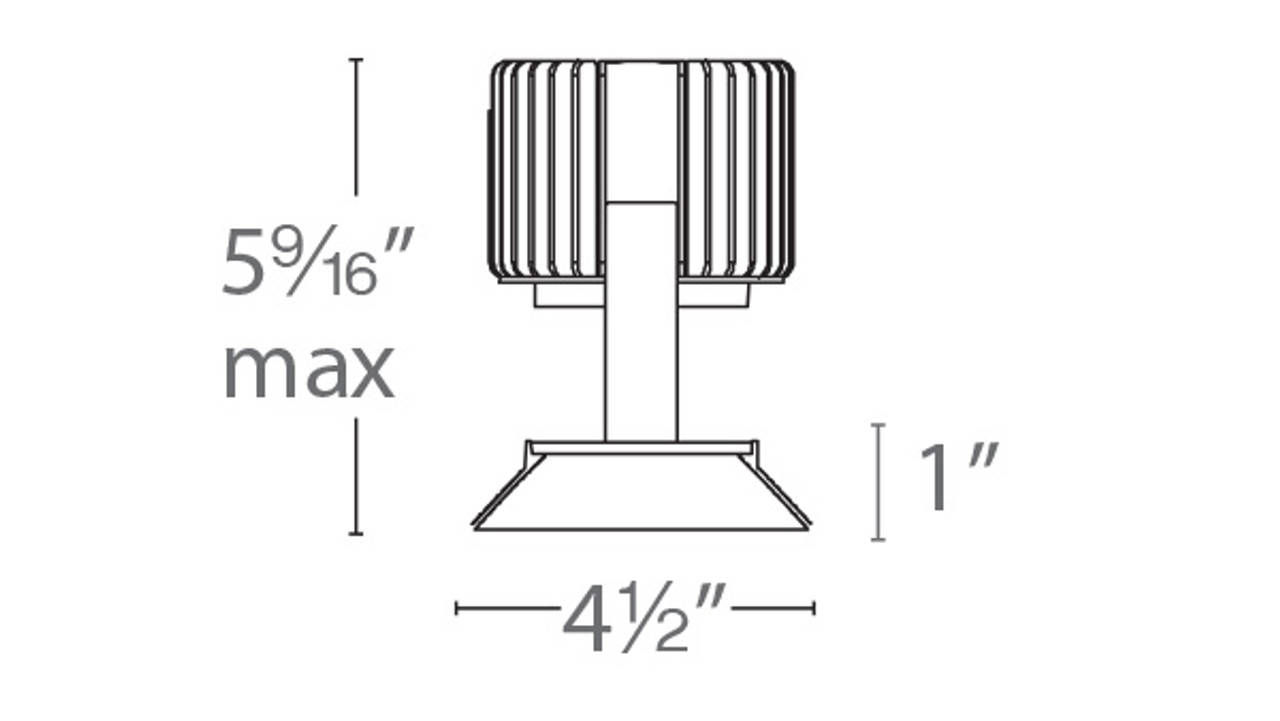 WAC | R4SD1L-N827-HZ | R4SD1L-N827-HZ