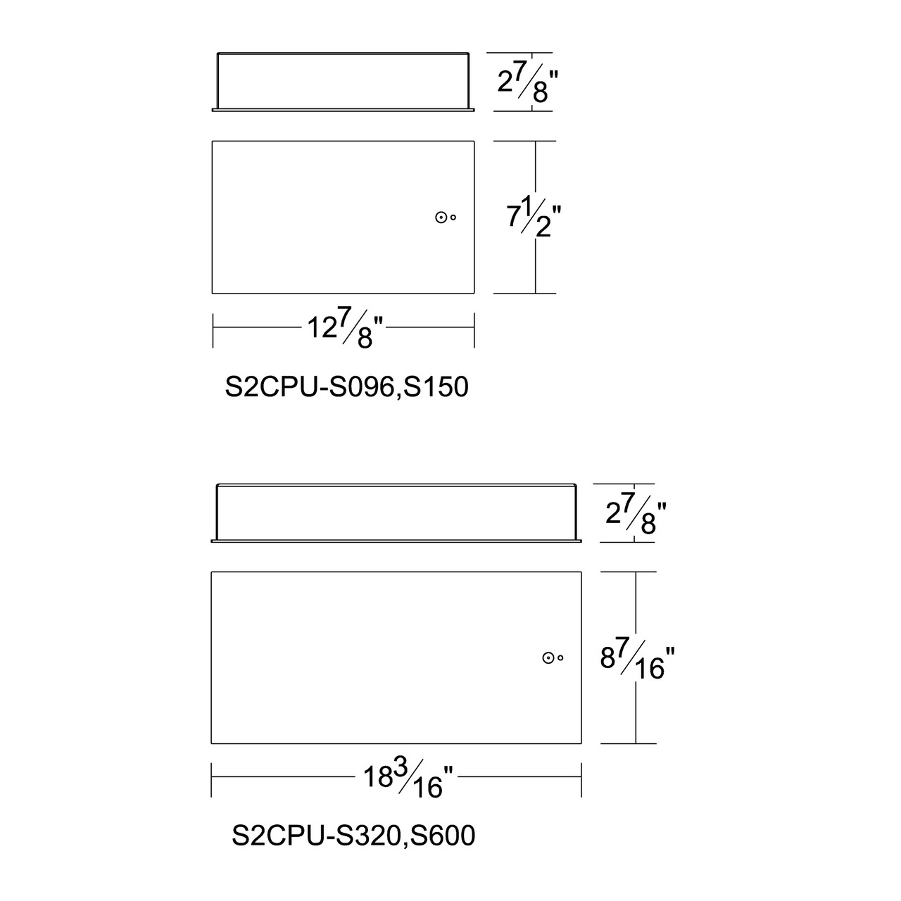 WAC | S2CPU-S150-Z-BK | S2CPU-S150-Z-BK