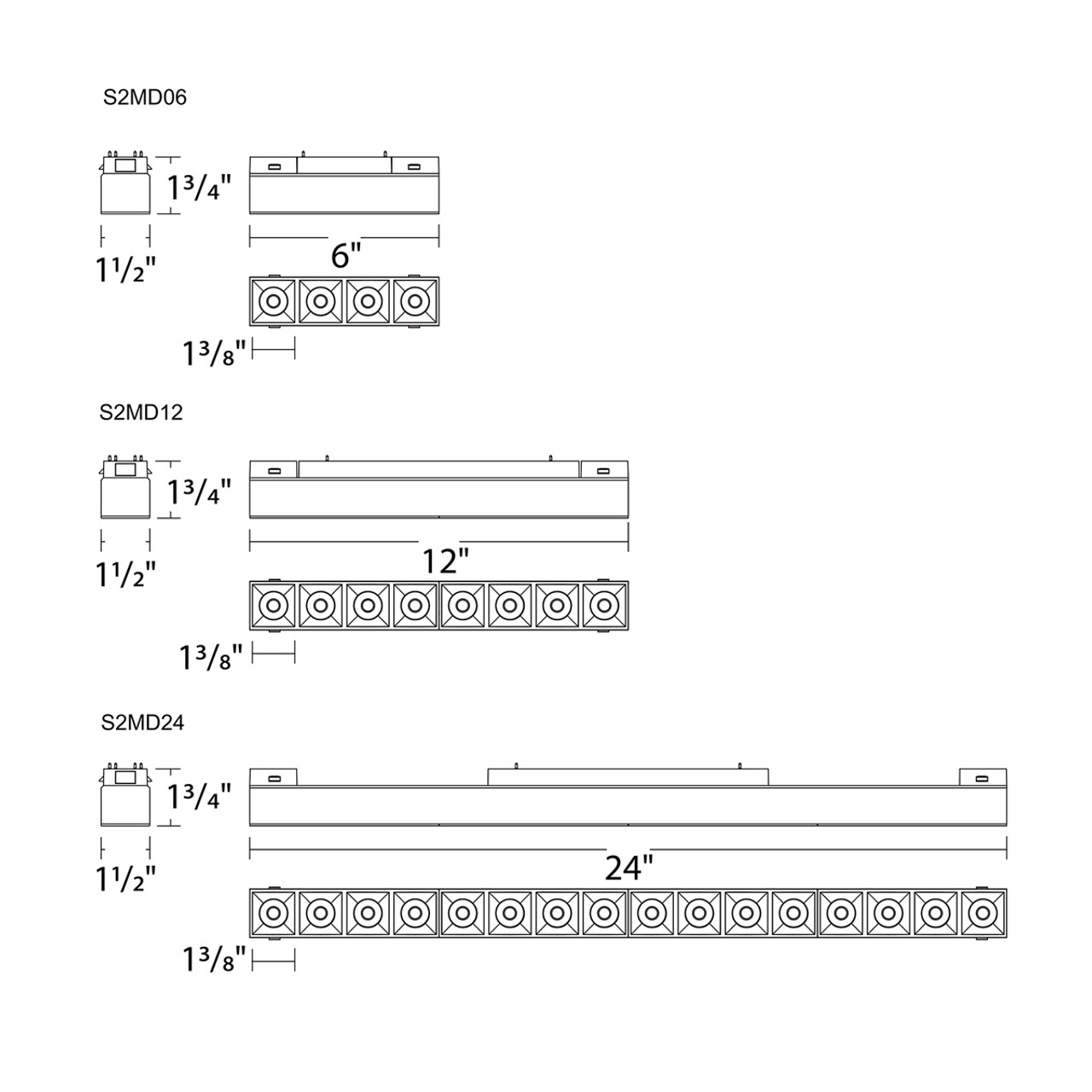 WAC | S2MD06-3-F935HZ | S2MD06-3-F935HZ