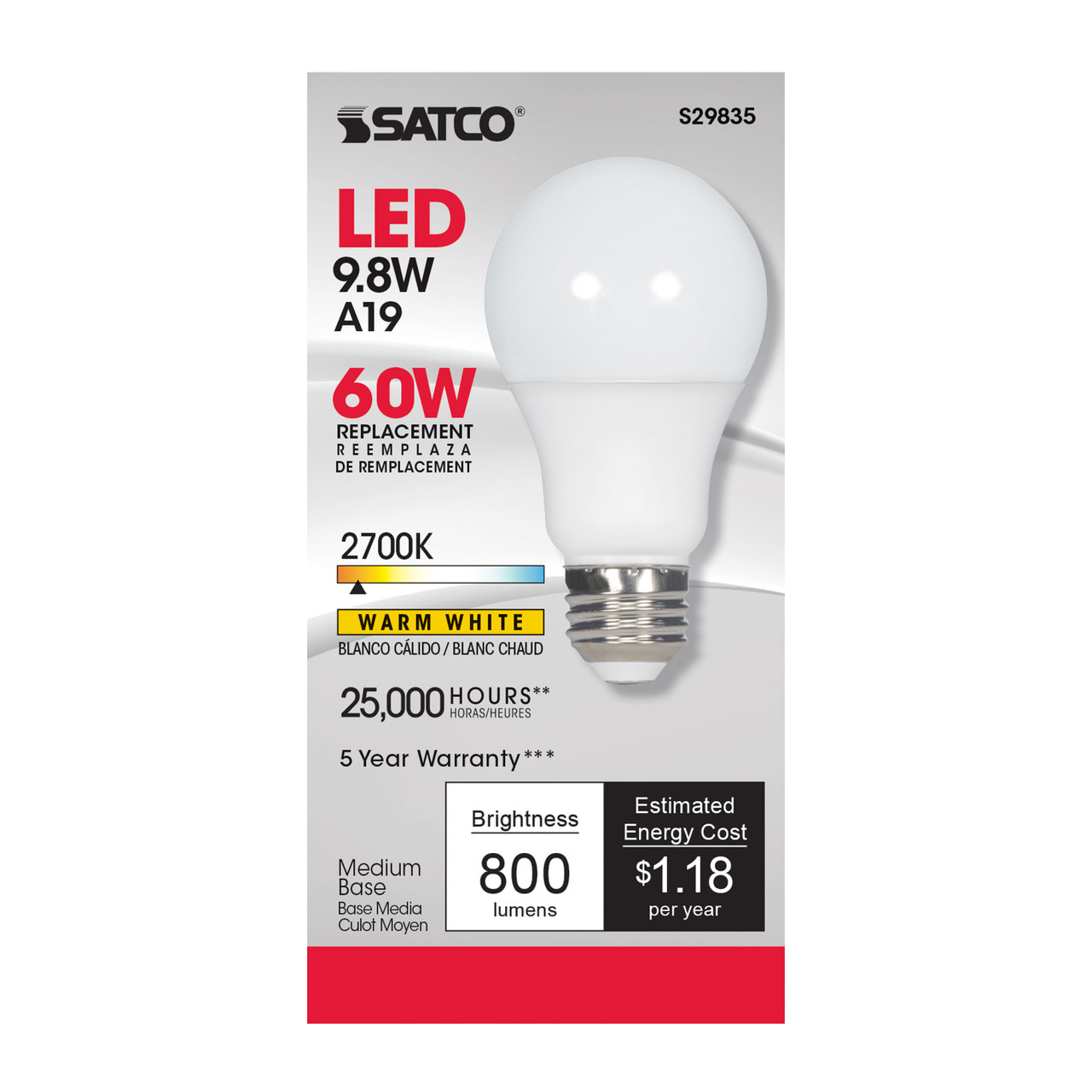 Satco | S29835 | S29835