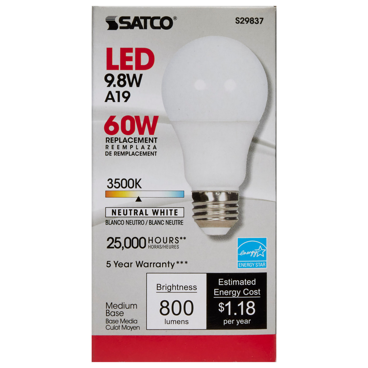 Satco | S29837 | S29837