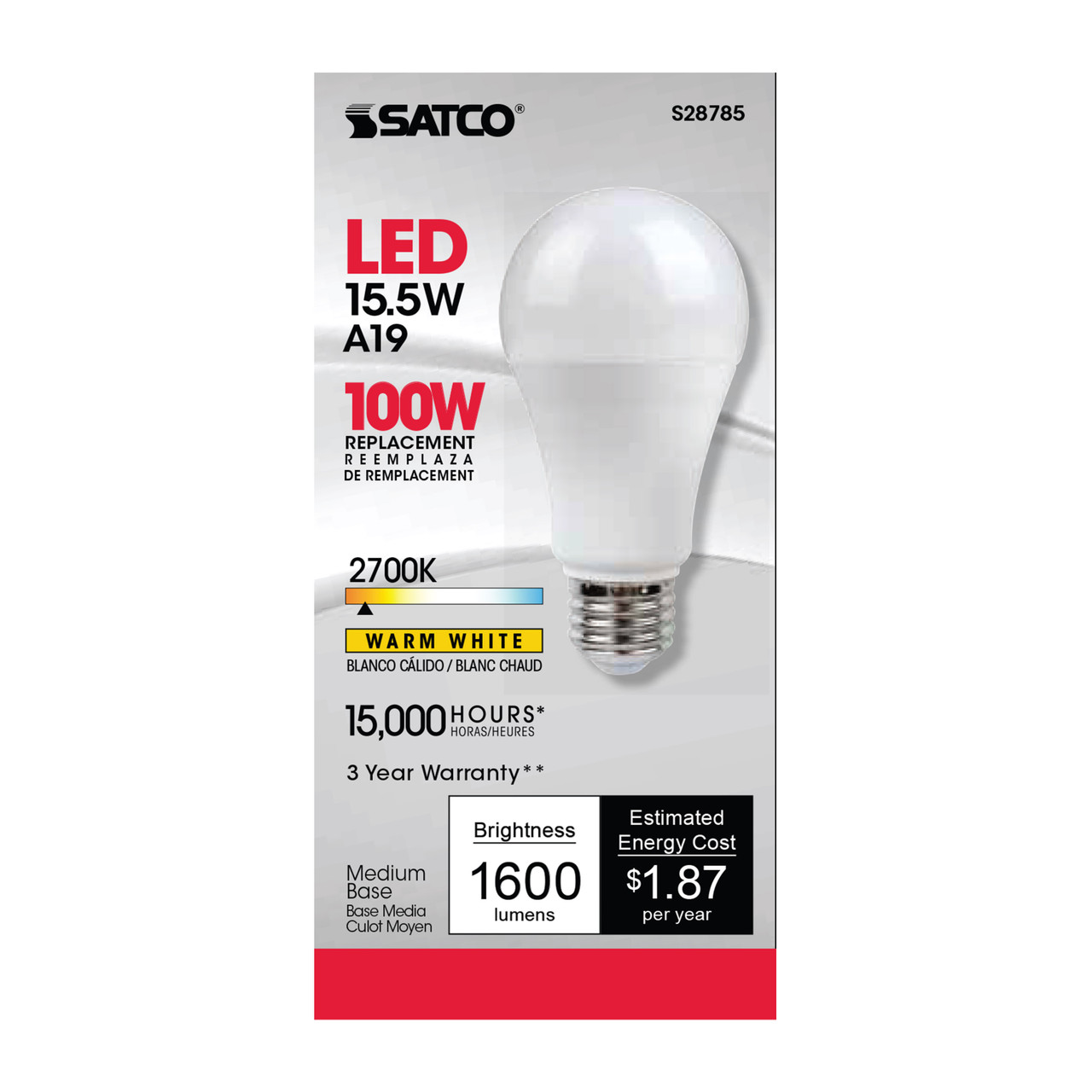 Satco | S28785 | S28785