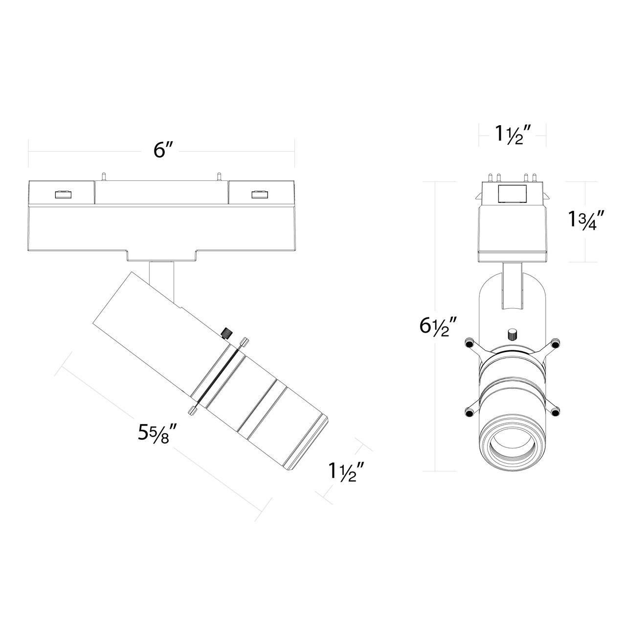 WAC | S2SP-1-930BK | S2SP-1-930BK