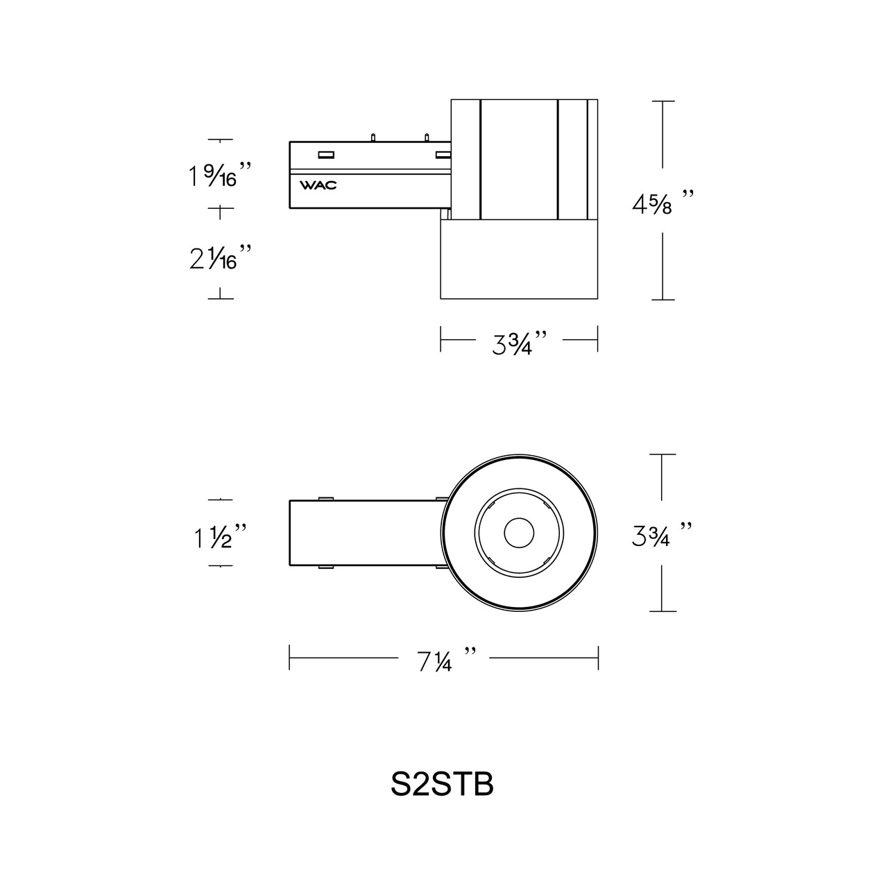 WAC | S2STB-1-S940BKBK | S2STB-1-S940BKBK