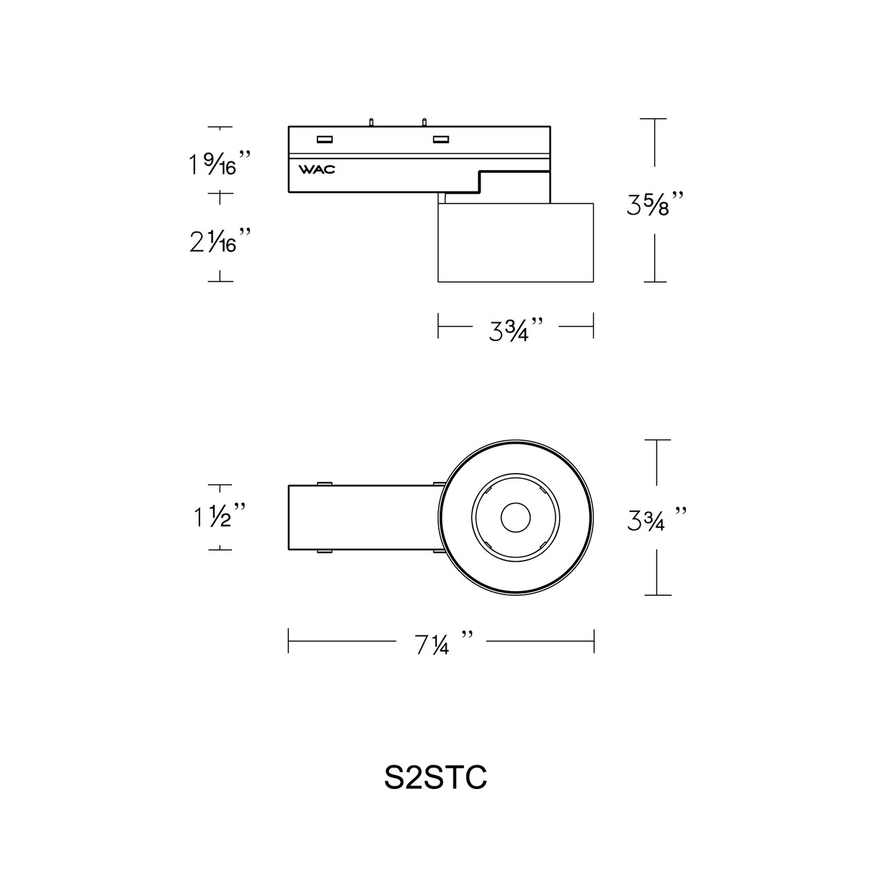 WAC | S2STC-1-F927BKBK | S2STC-1-F927BKBK WAC | S2STC-1-F927BKBK | S2STC-1-F927BKBK