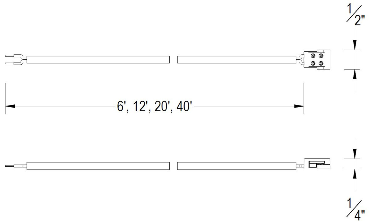 WAC | T24-DU-EX2-240-BK | T24-DU-EX2-240-BK