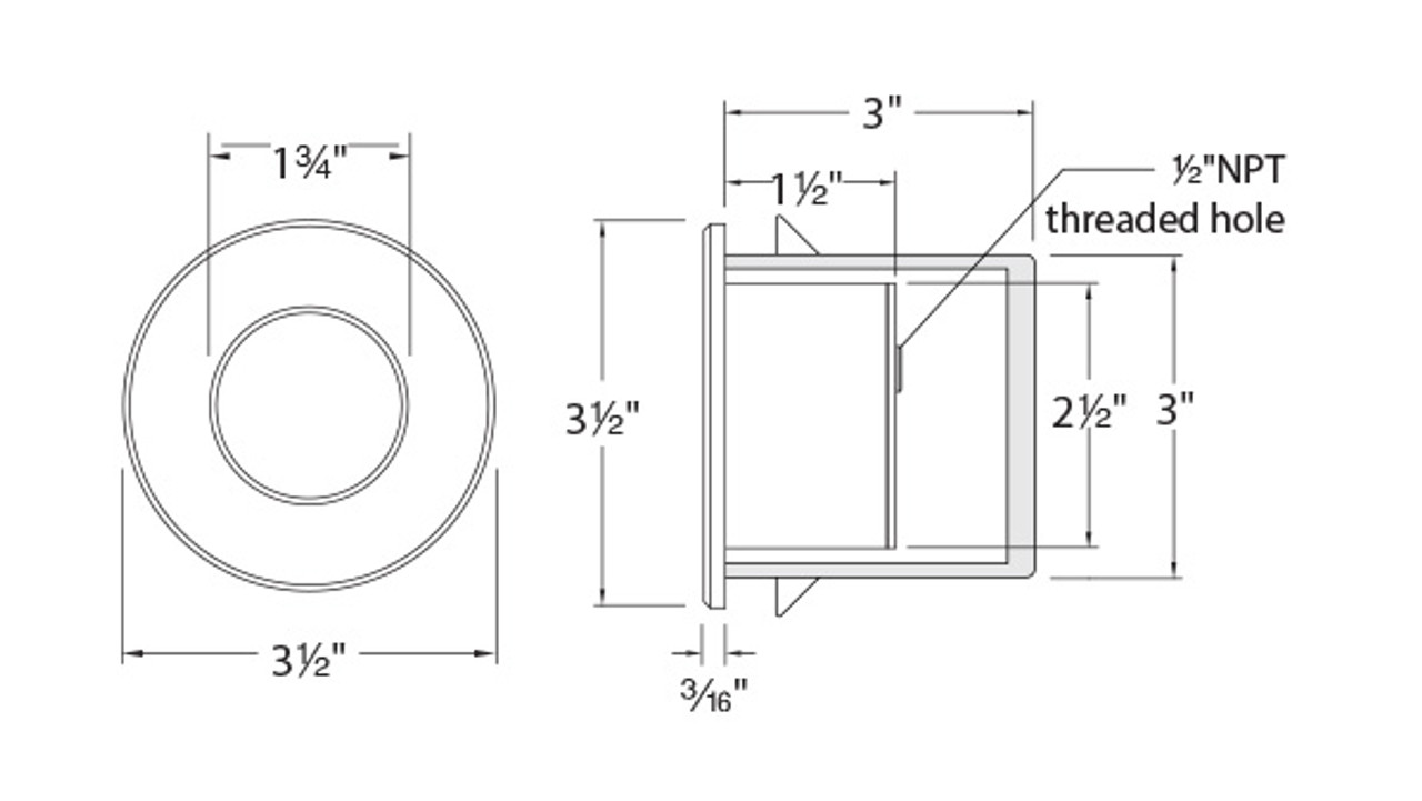 WAC | WL-LED310-AM-WT | WL-LED310-AM-WT