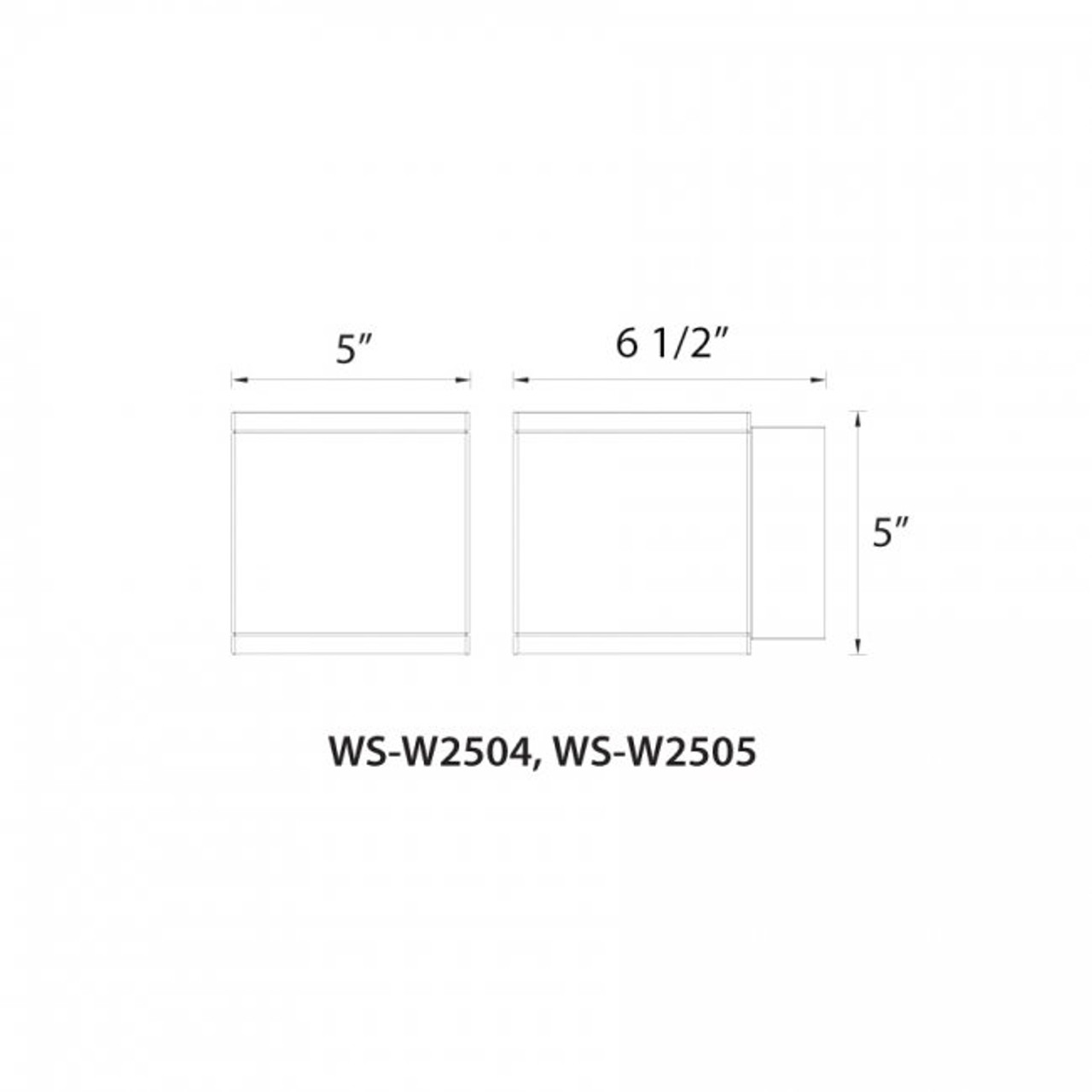WAC | WS-W2504-BZ | WS-W2504-BZ